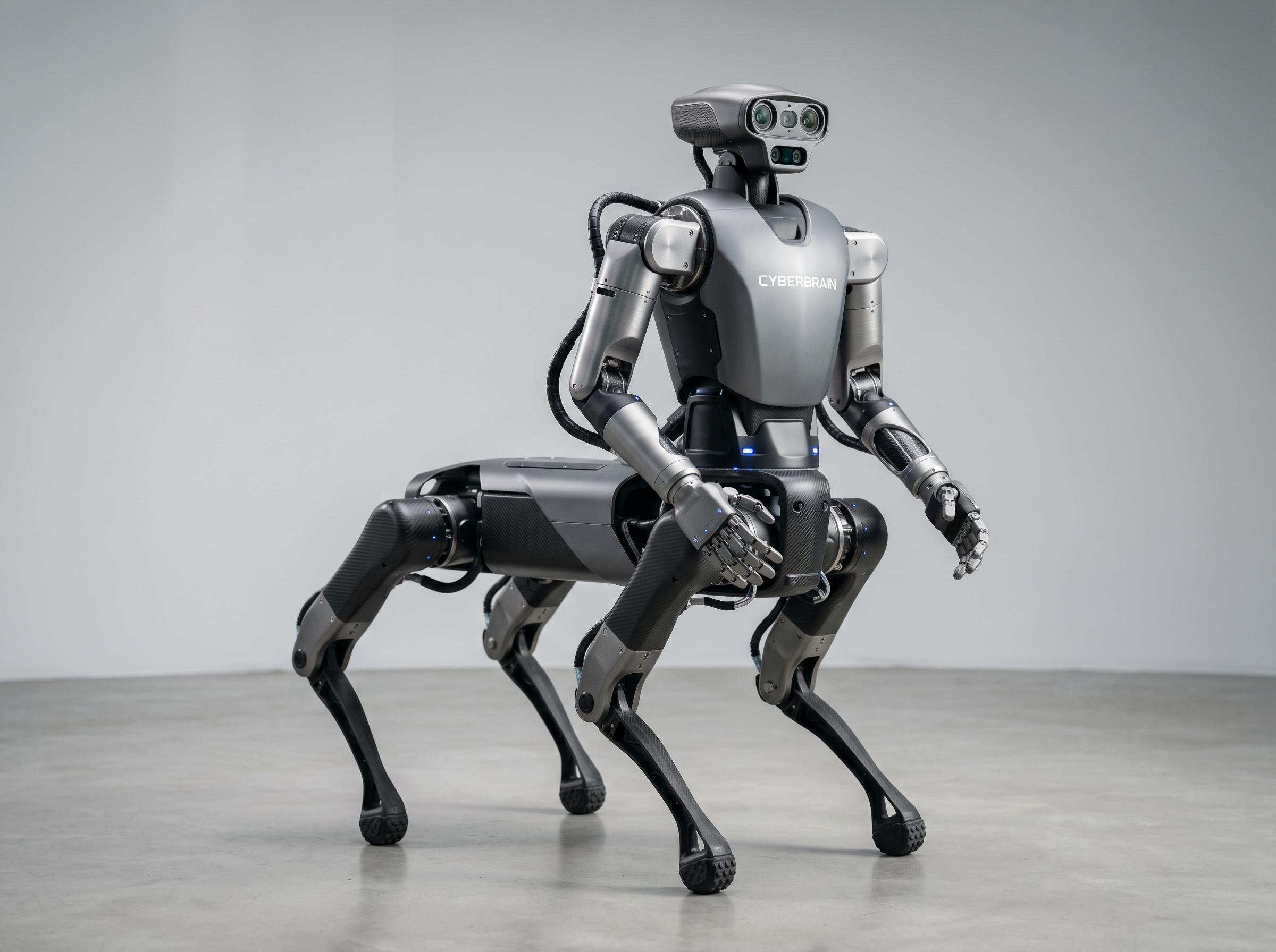 Future robot body powered by the CyberBrain framework